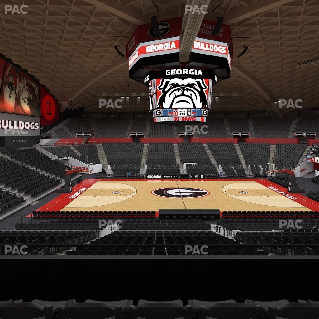 Stegeman Coliseum - Section Uu Seat View