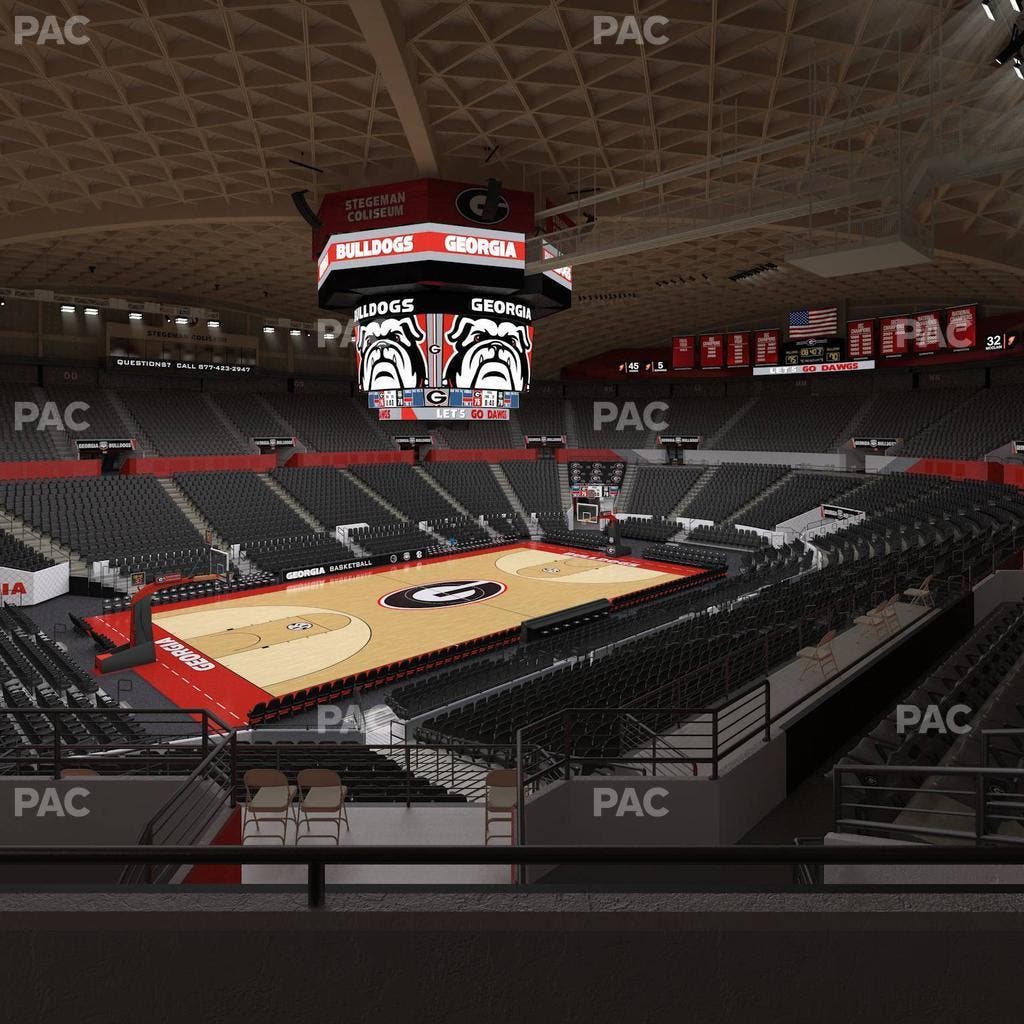 Stegeman Coliseum - Section Xx Seat View