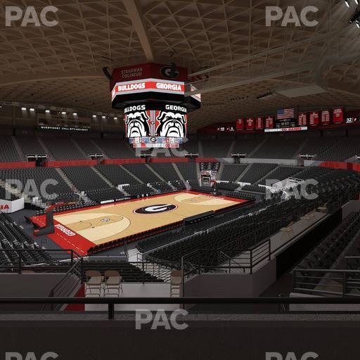 Stegeman Coliseum - Section Xx Seat View