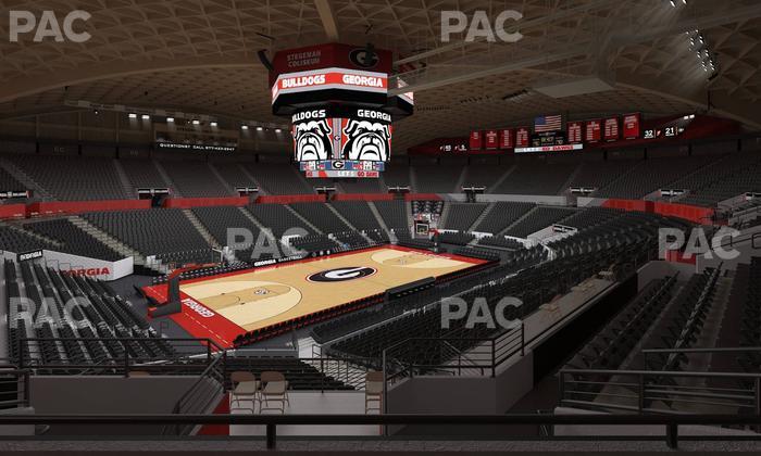 Stegeman Coliseum - Section Xx Seat View