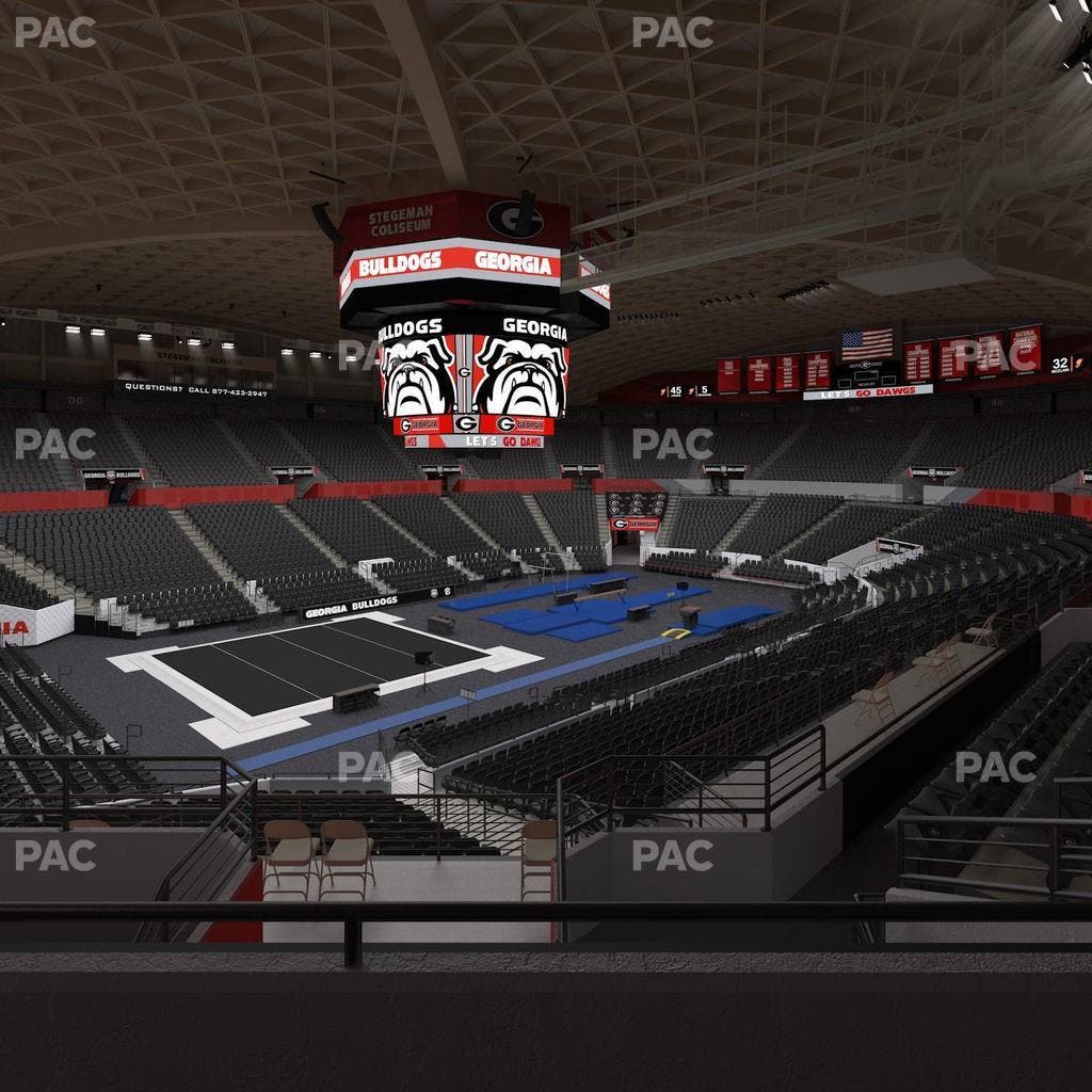 Stegeman Coliseum - Section Xx Seat View