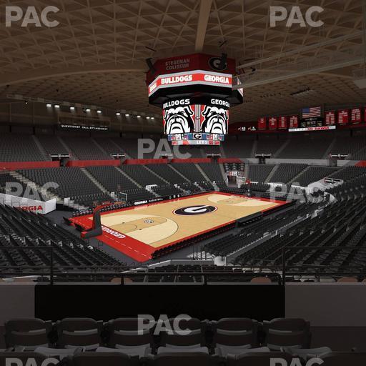 Stegeman Coliseum - Section Yy Seat View