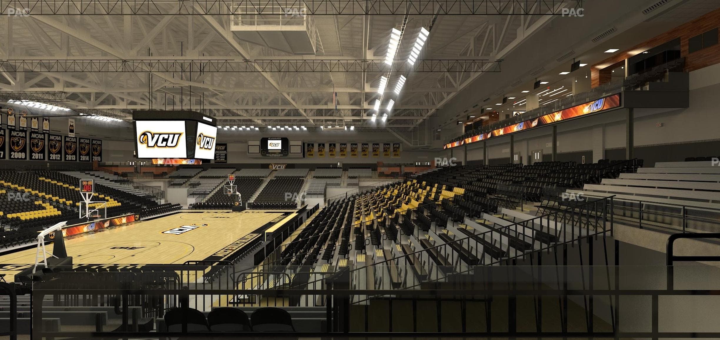 Stuart C. Siegel Center - Section 12 Seat View