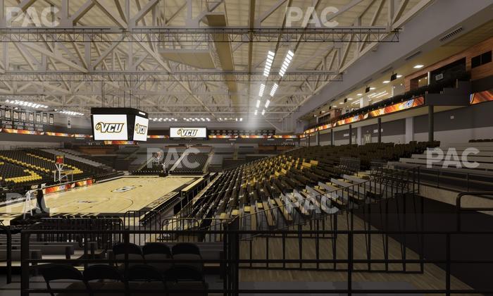 Stuart C. Siegel Center - Section 12 Seat View