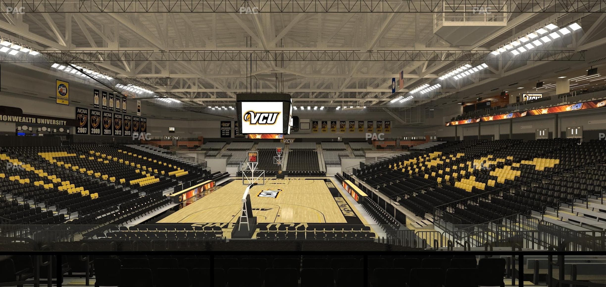 Stuart C. Siegel Center - Section 14 Seat View