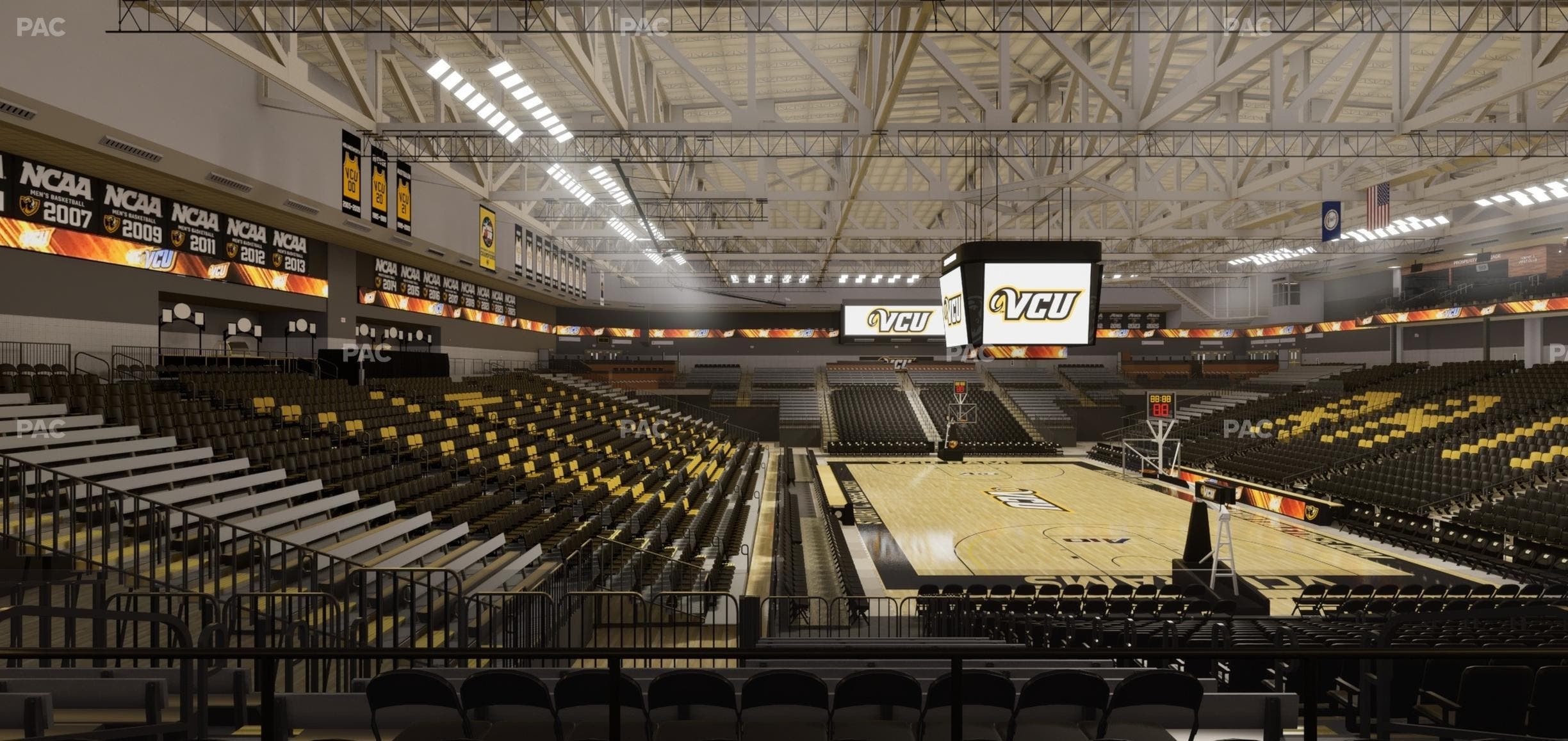 Stuart C. Siegel Center - Section 16 Seat View