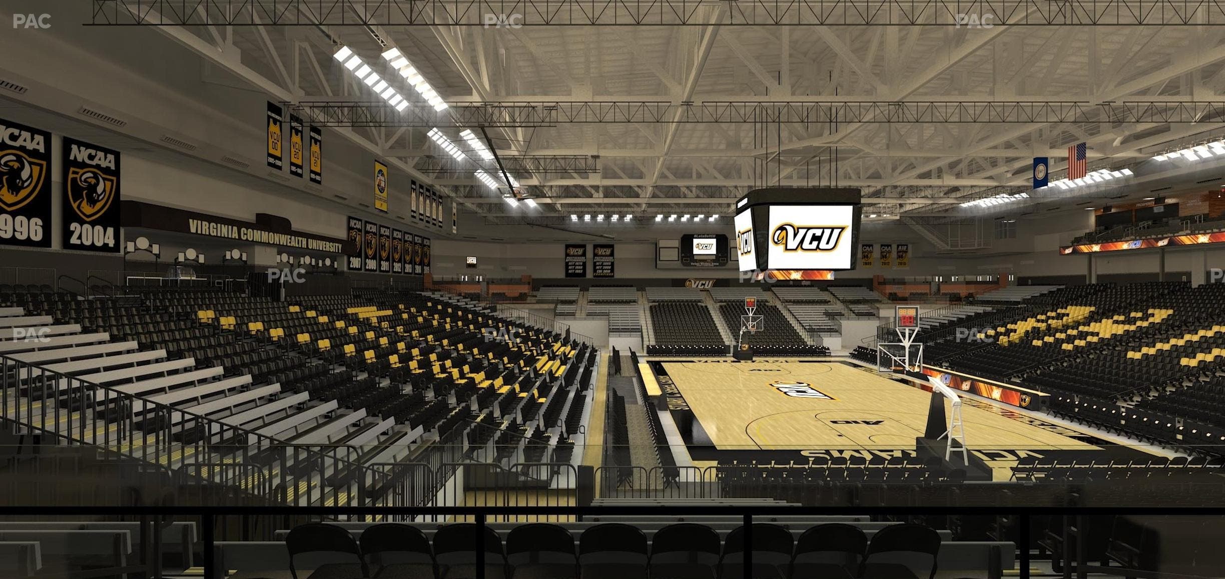 Stuart C. Siegel Center - Section 16 Seat View
