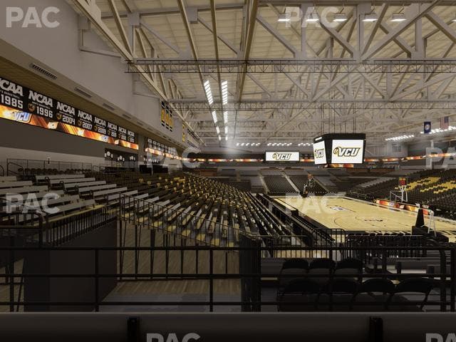 Stuart C. Siegel Center - Section 17 Seat View