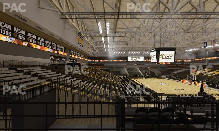 Stuart C. Siegel Center - Section 17 Seat View
