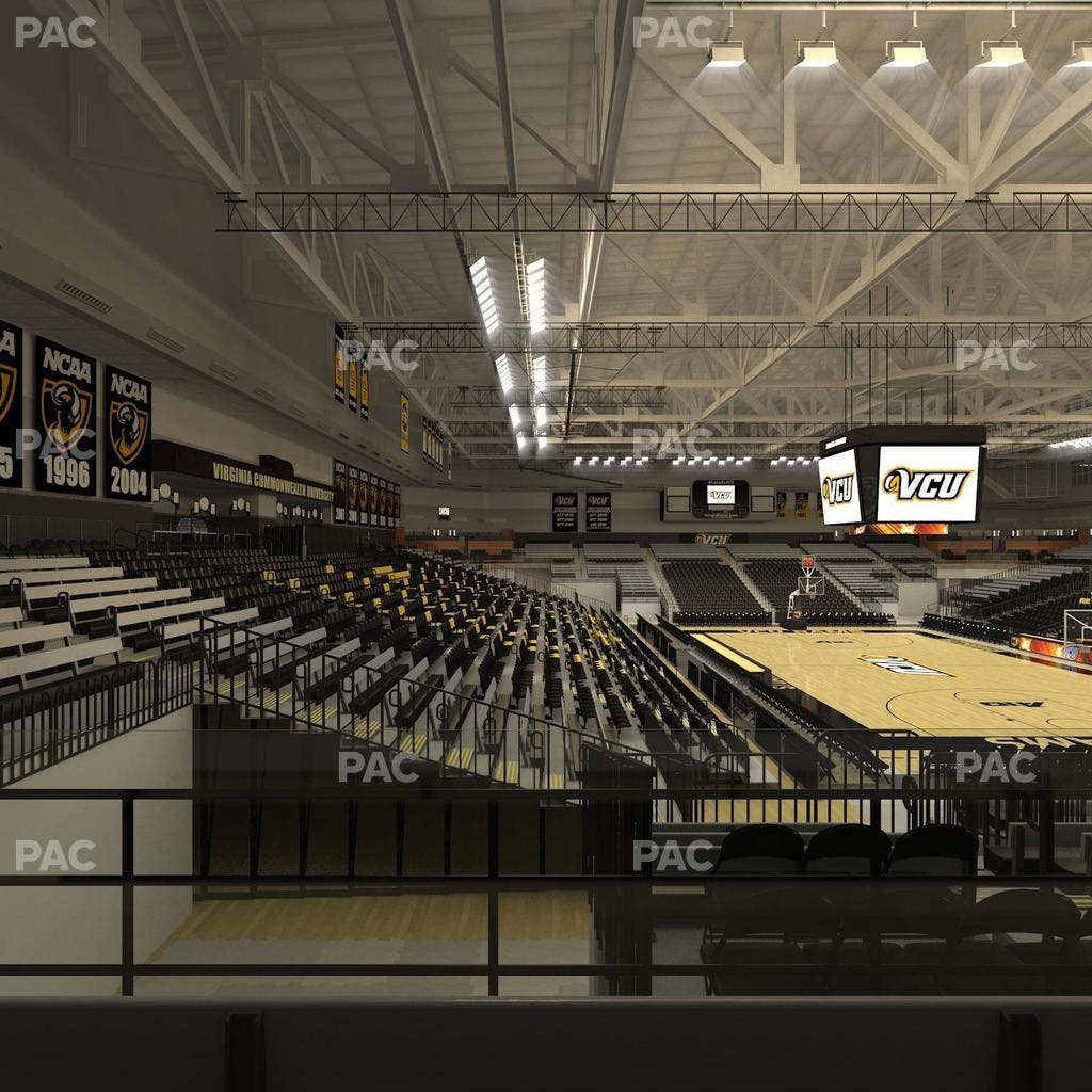 Stuart C. Siegel Center - Section 17 Seat View