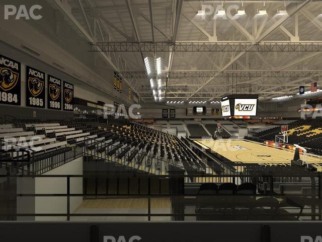 Stuart C. Siegel Center - Section 17 Seat View