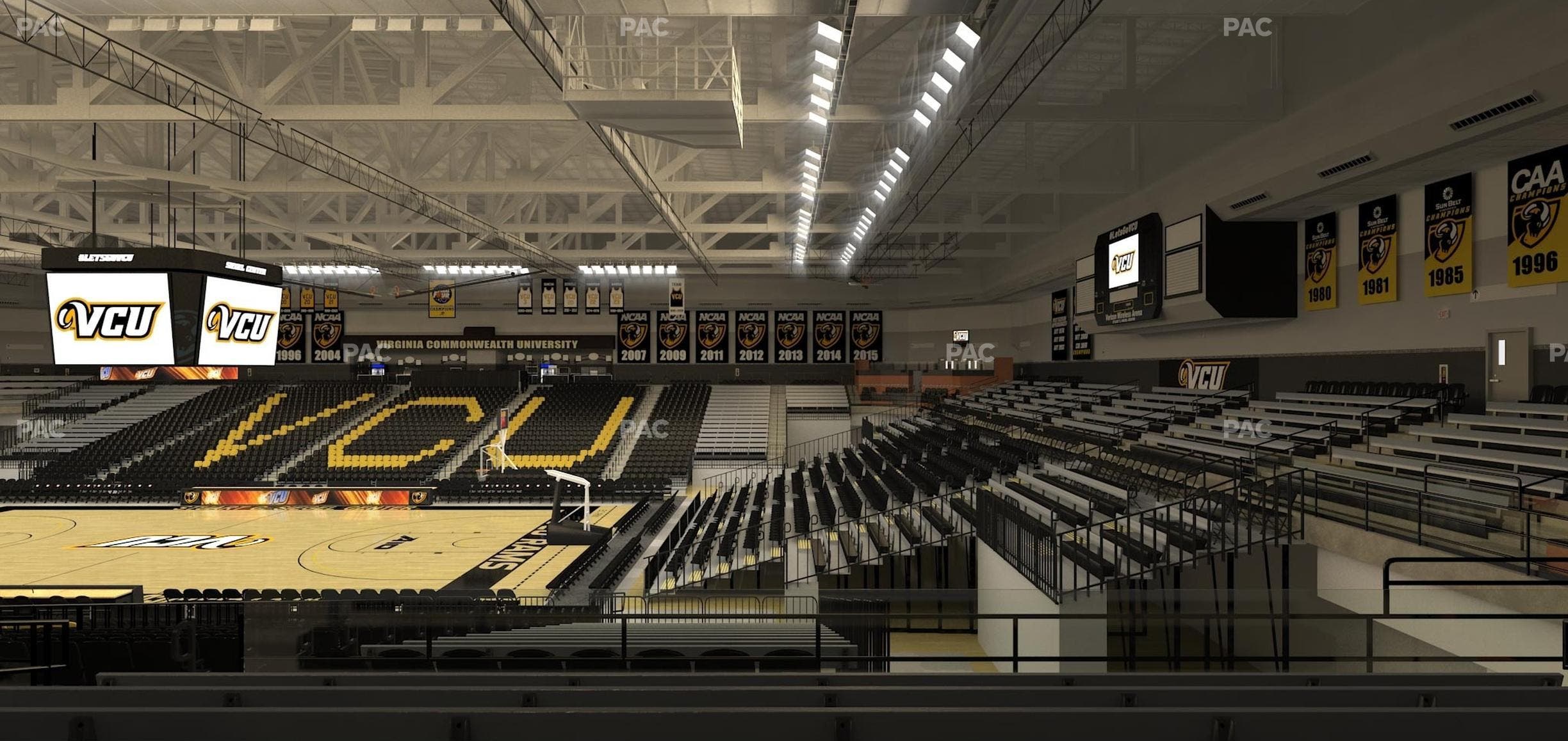 Stuart C. Siegel Center - Section 2 Seat View