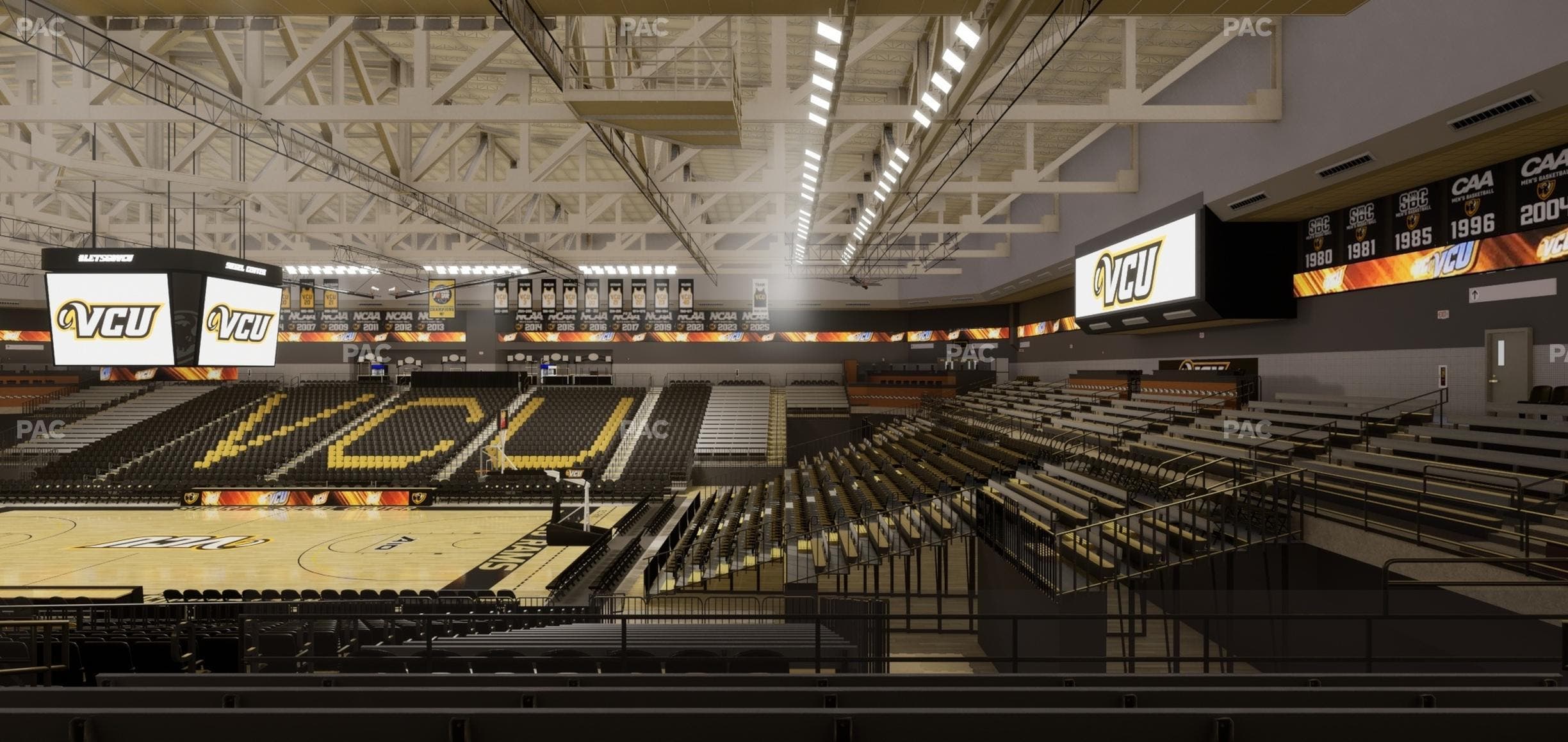 Stuart C. Siegel Center - Section 2 Seat View