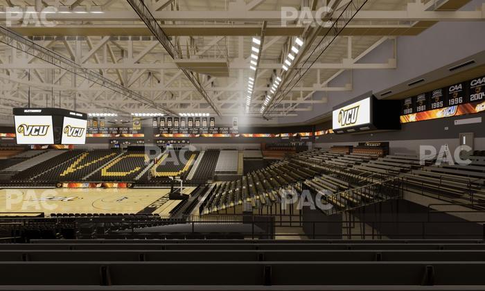 Stuart C. Siegel Center - Section 2 Seat View