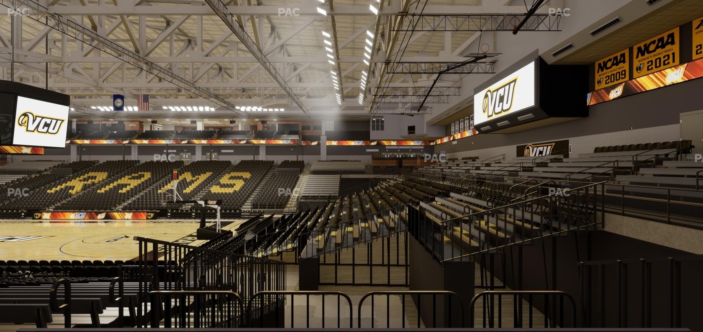 Stuart C. Siegel Center - Section 20 Seat View