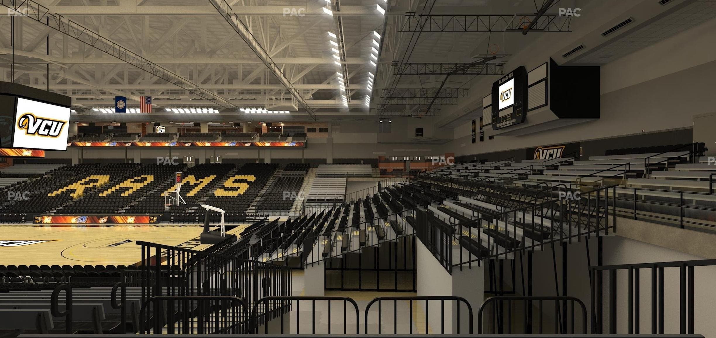 Stuart C. Siegel Center - Section 20 Seat View