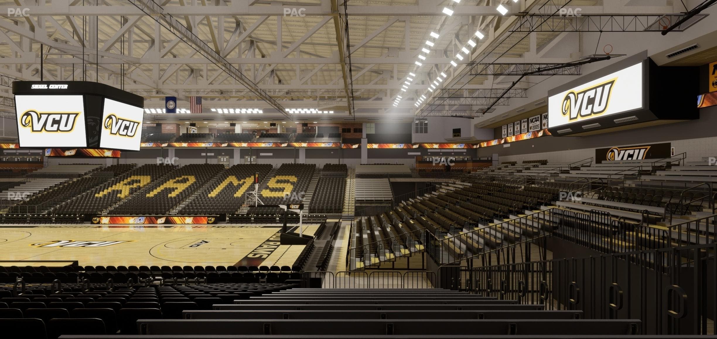 Stuart C. Siegel Center - Section 21 Seat View