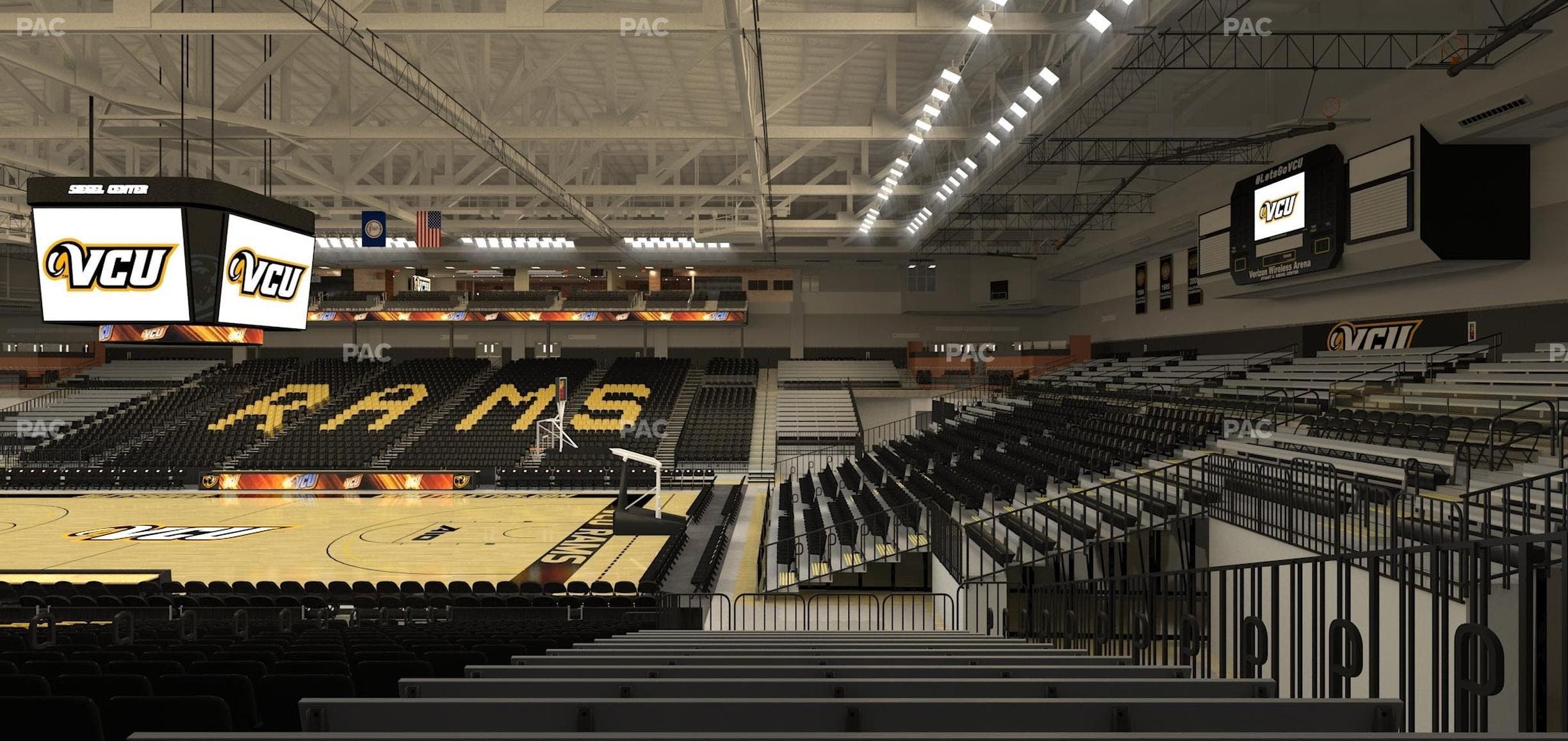 Stuart C. Siegel Center - Section 21 Seat View