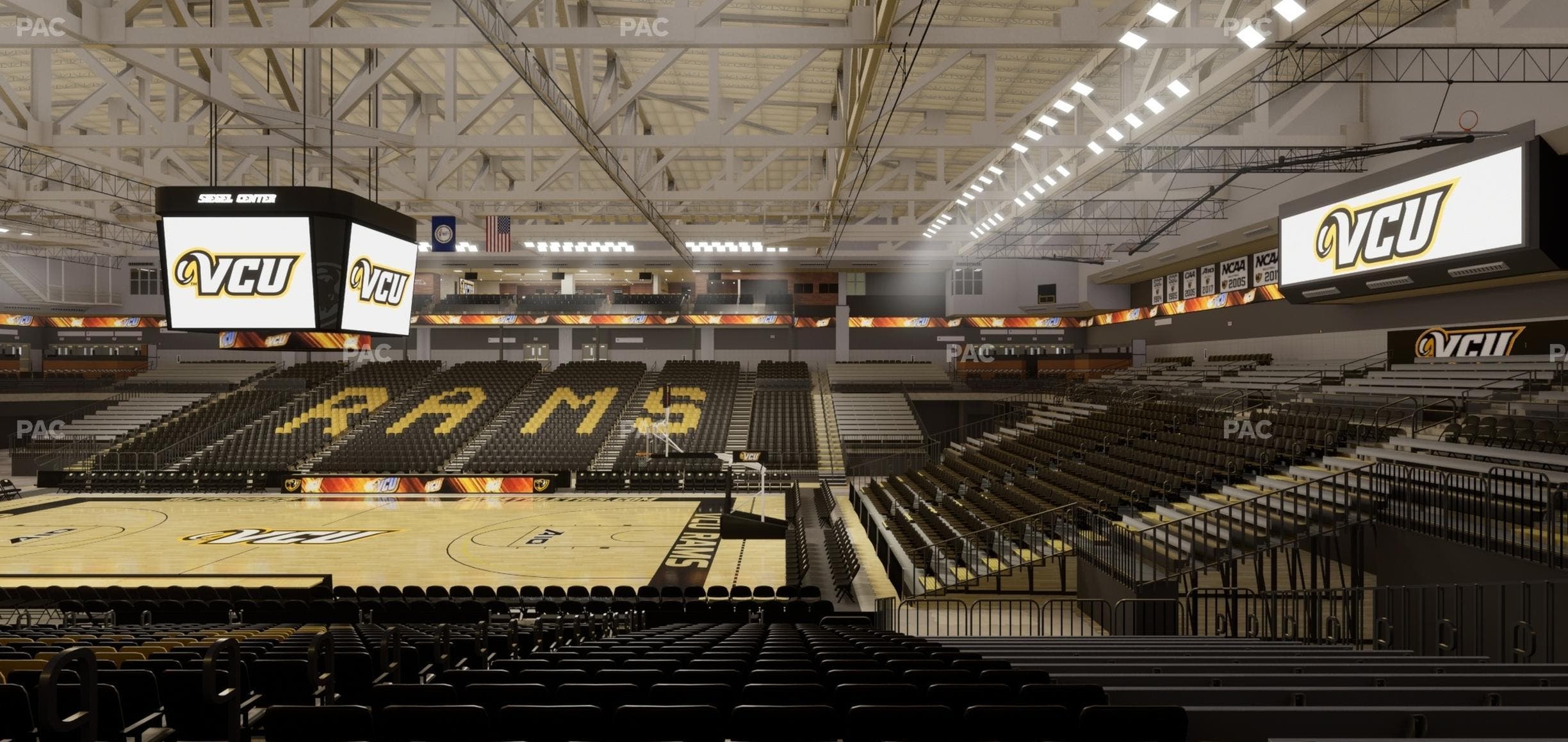 Stuart C. Siegel Center - Section 22 Seat View