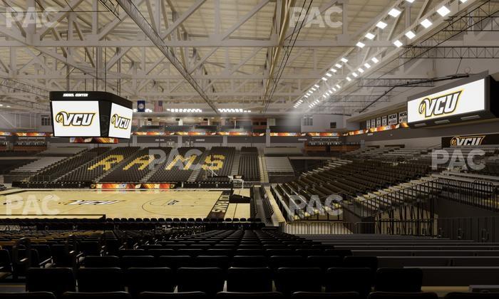 Stuart C. Siegel Center - Section 22 Seat View