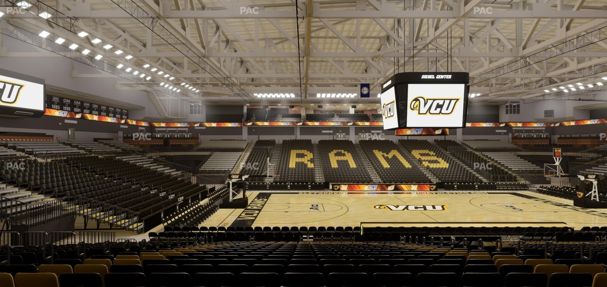 Stuart C. Siegel Center - Section 25 Seat View