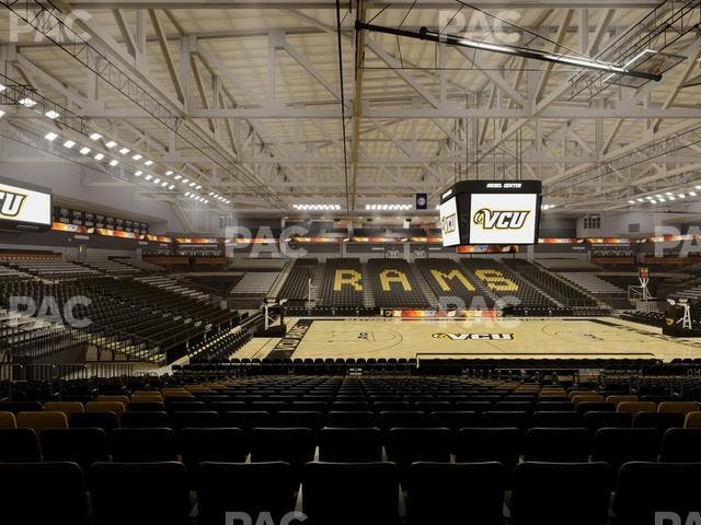 Stuart C. Siegel Center - Section 25 Seat View