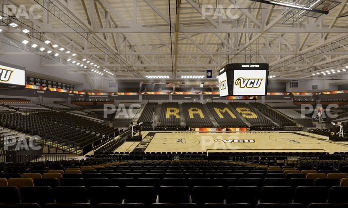 Stuart C. Siegel Center - Section 25 Seat View