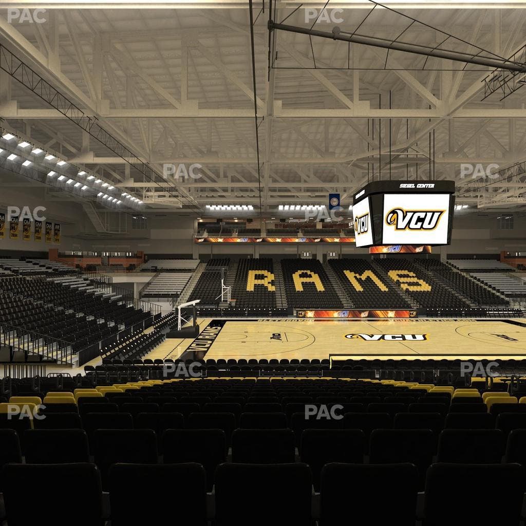 Stuart C. Siegel Center - Section 25 Seat View