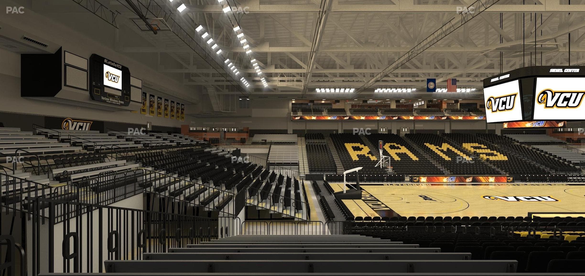 Stuart C. Siegel Center - Section 27 Seat View