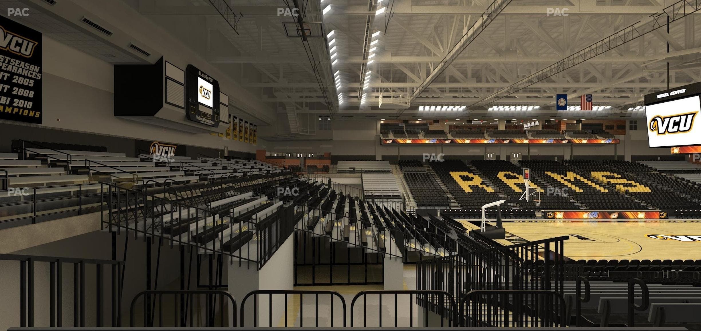 Stuart C. Siegel Center - Section 28 Seat View