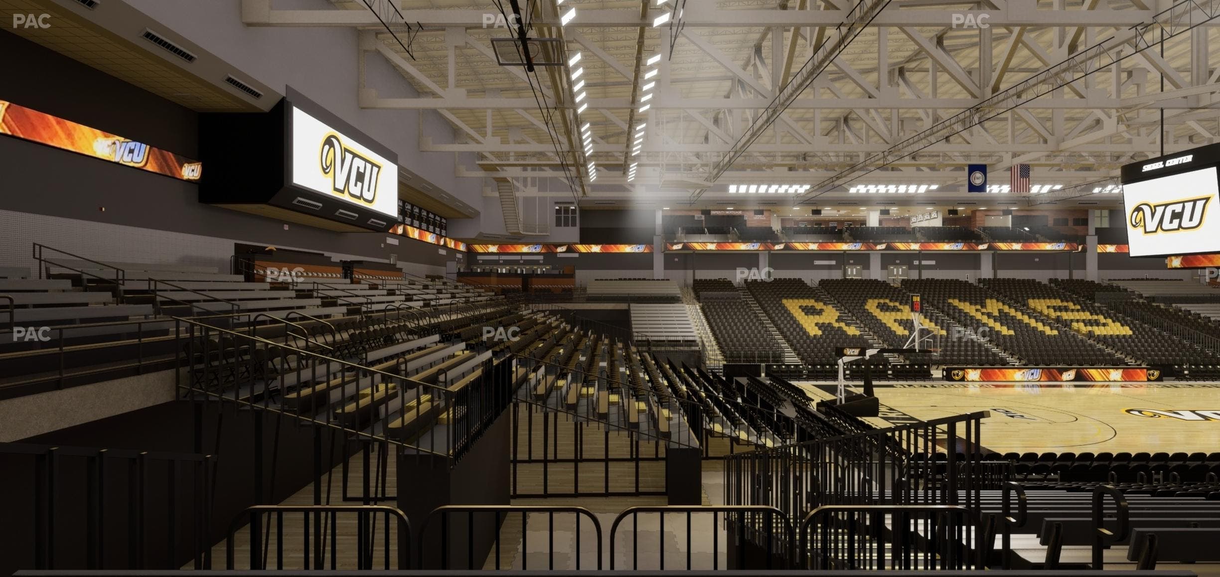 Stuart C. Siegel Center - Section 28 Seat View