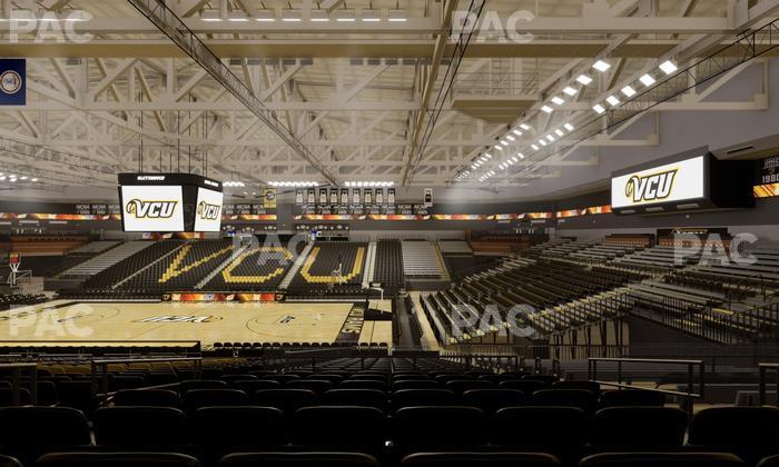 Stuart C. Siegel Center - Section 3 Seat View