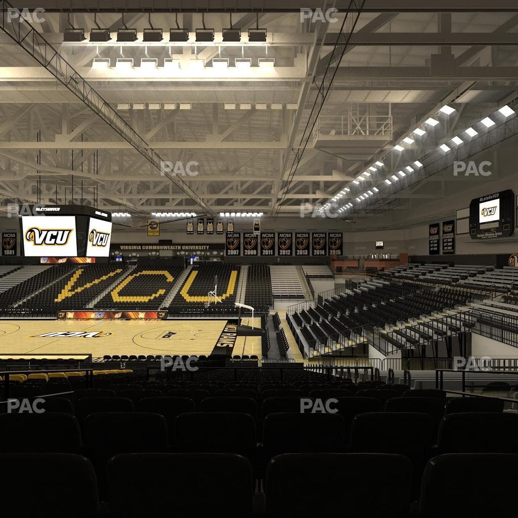 Stuart C. Siegel Center - Section 3 Seat View
