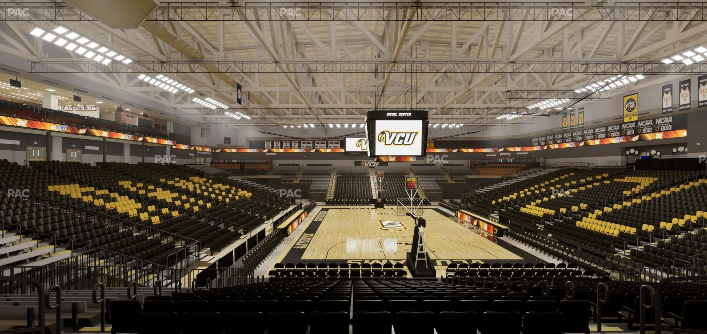 Stuart C. Siegel Center - Section 34 Seat View