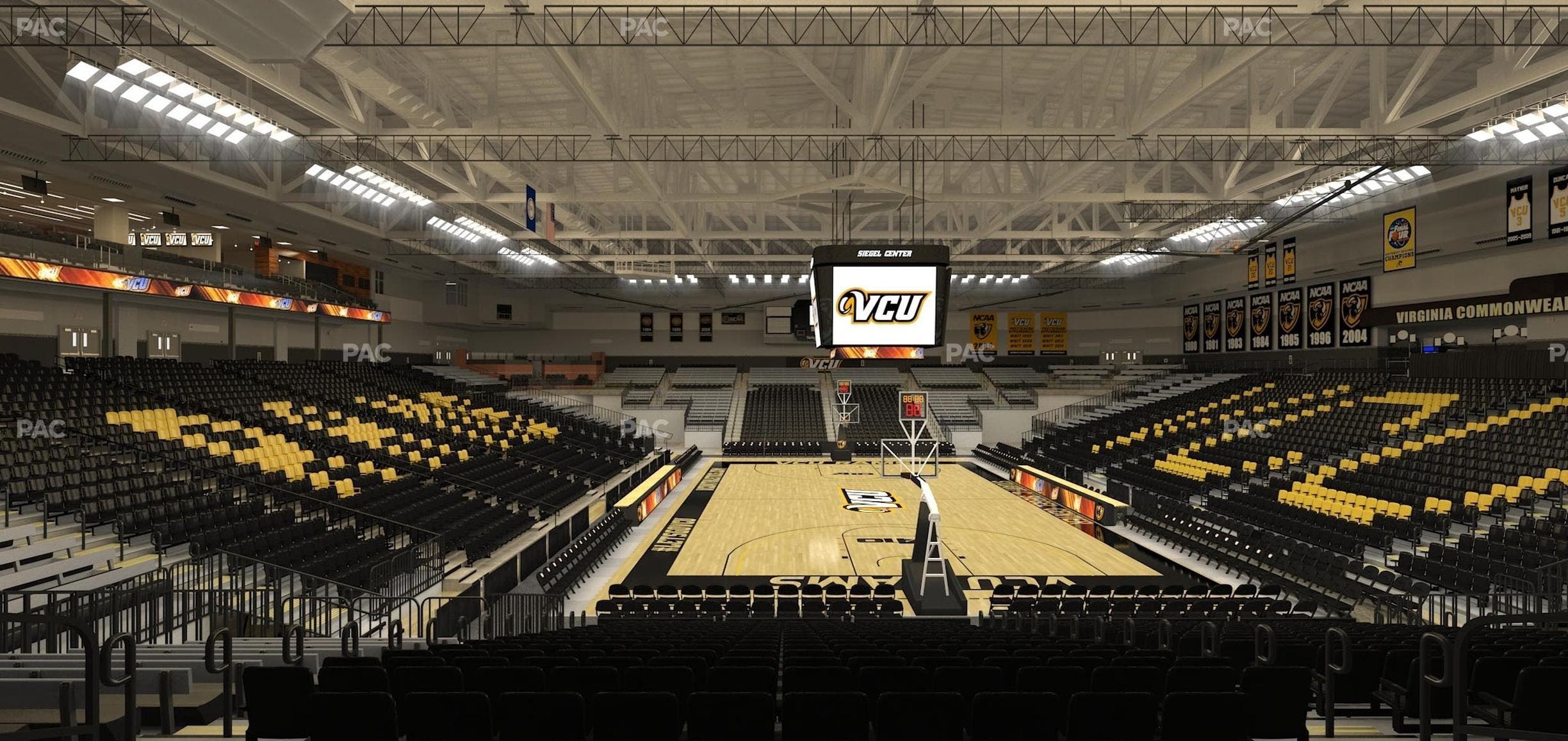 Stuart C. Siegel Center - Section 34 Seat View