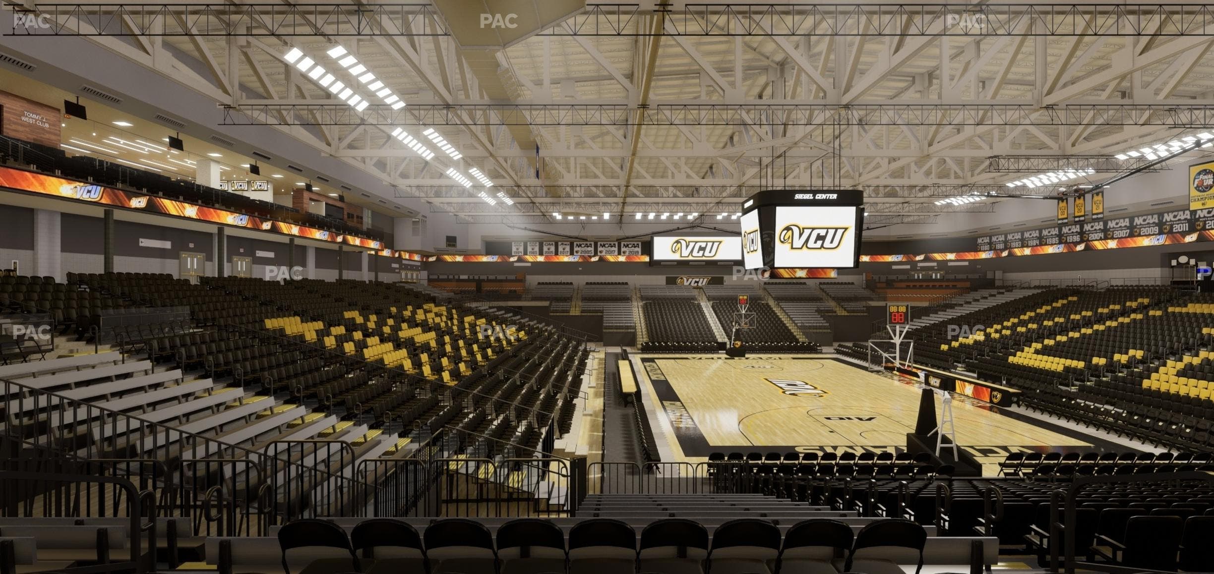 Stuart C. Siegel Center - Section 35 Seat View