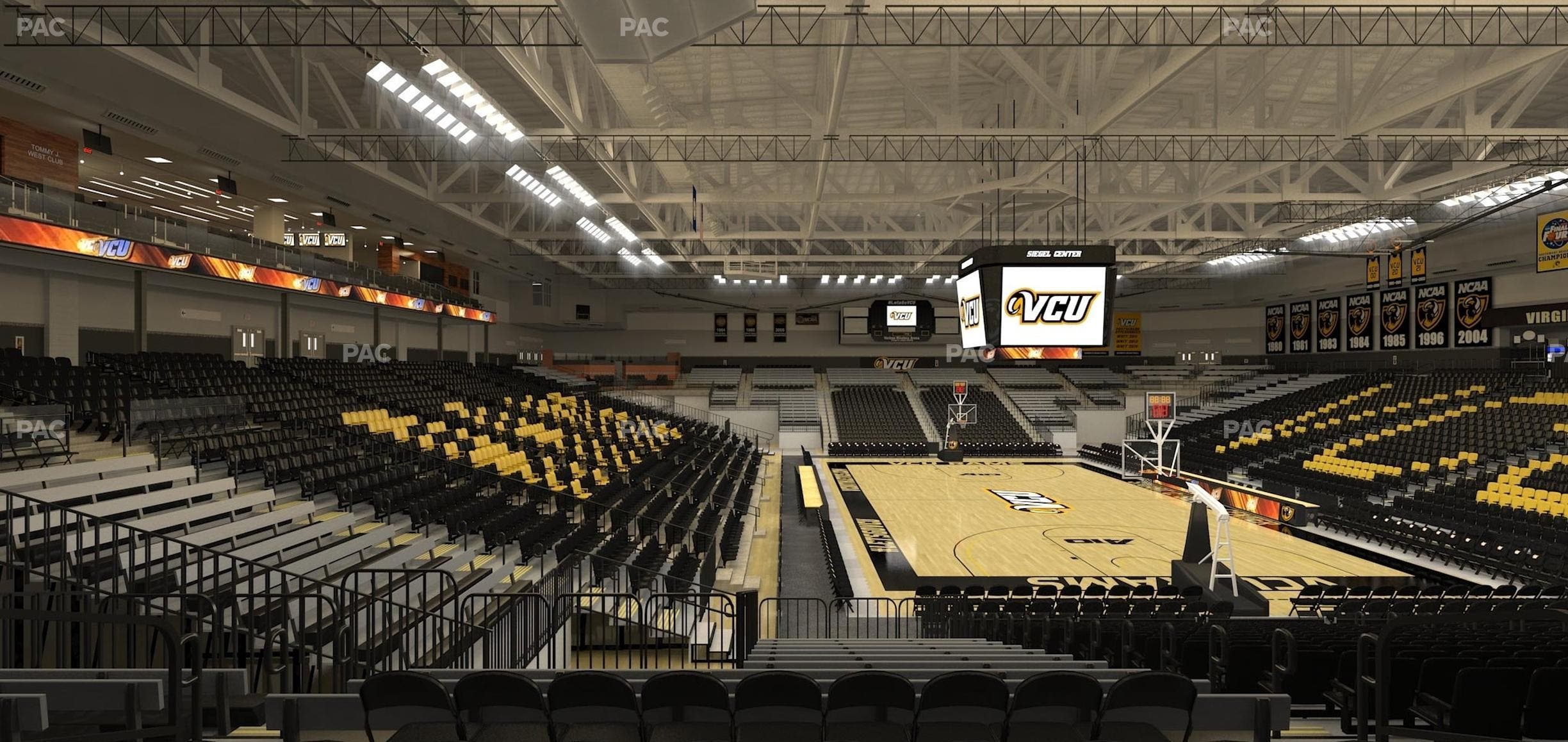 Stuart C. Siegel Center - Section 35 Seat View