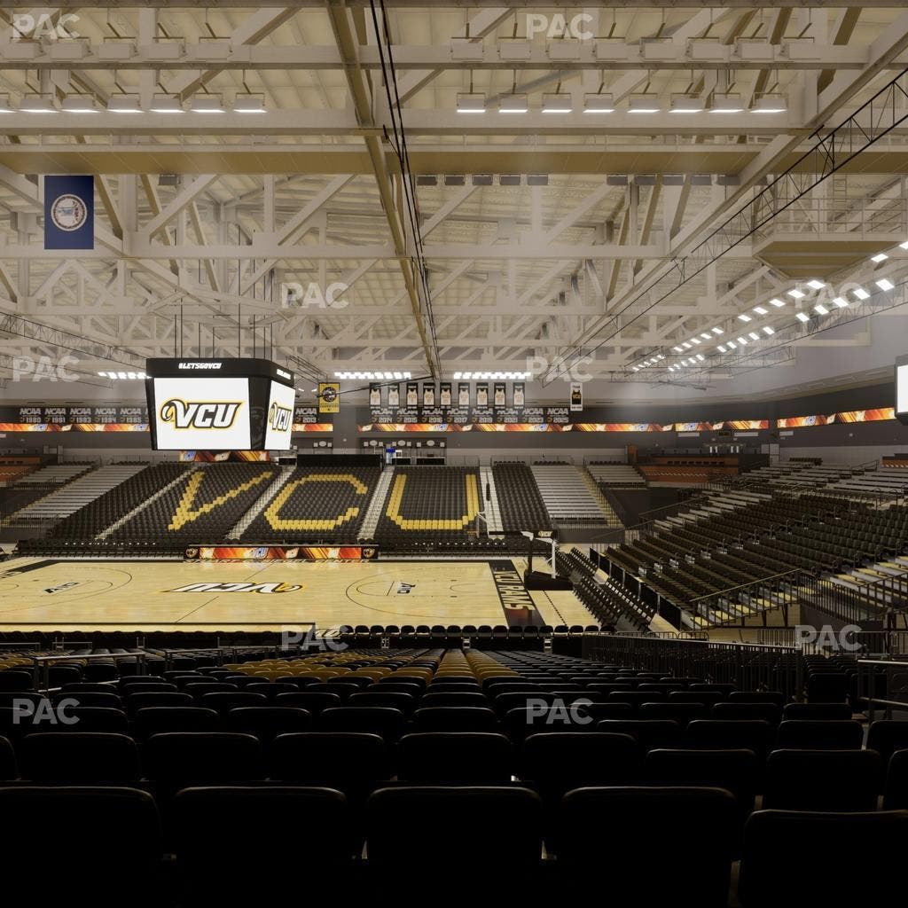Stuart C. Siegel Center - Section 4 Seat View