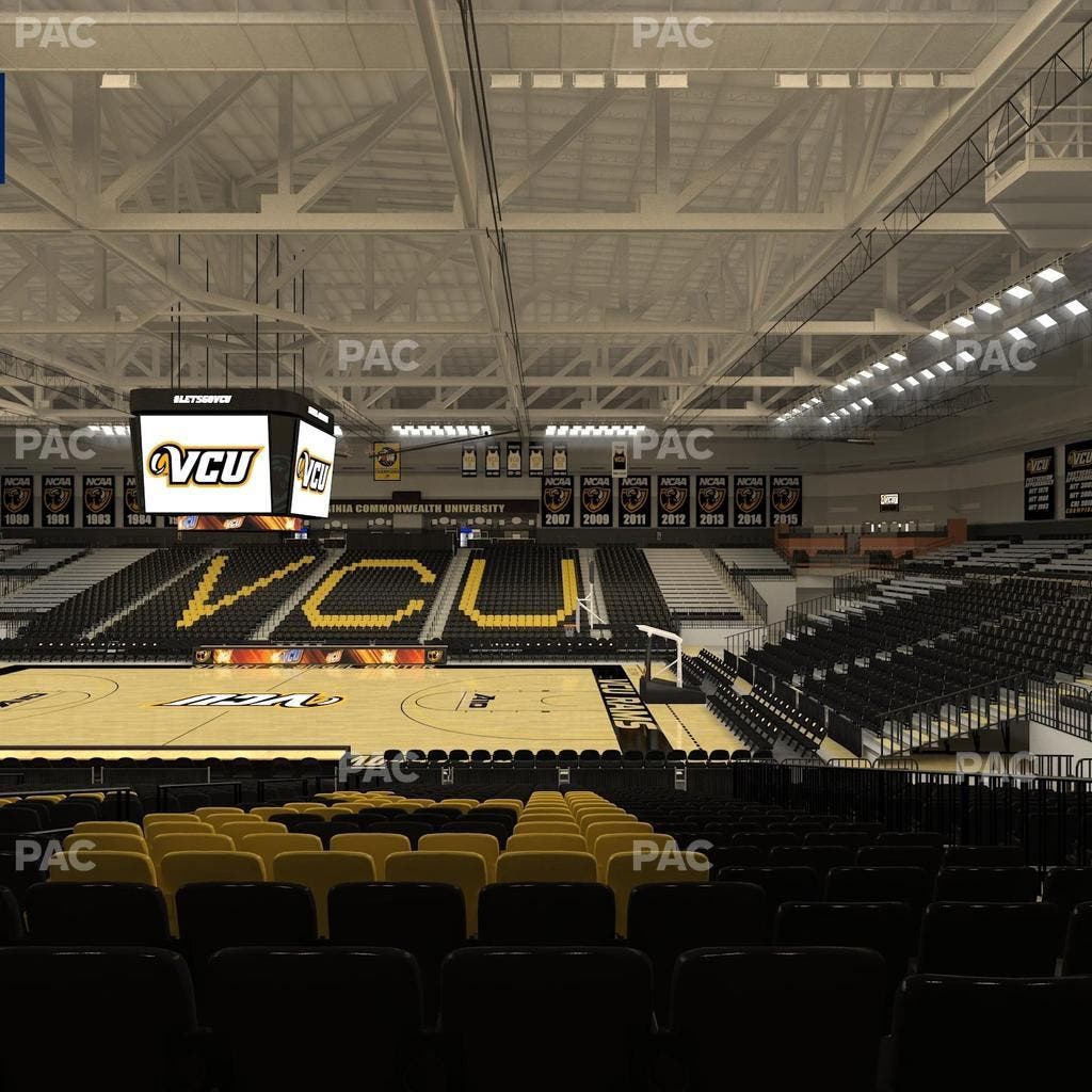 Stuart C. Siegel Center - Section 4 Seat View