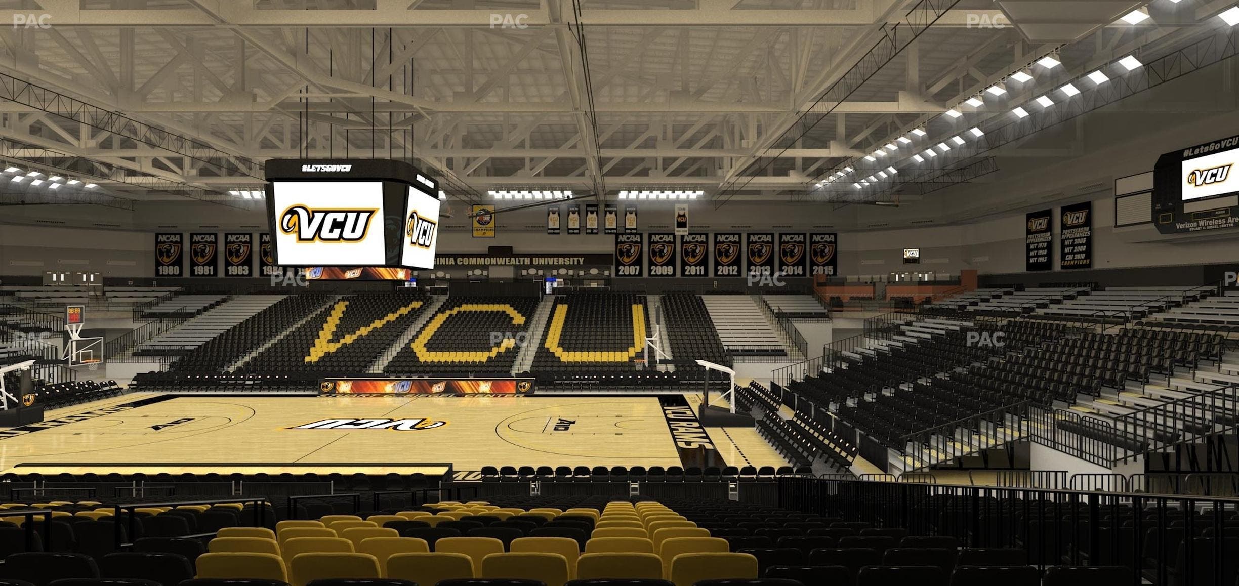 Stuart C. Siegel Center - Section 4 Seat View