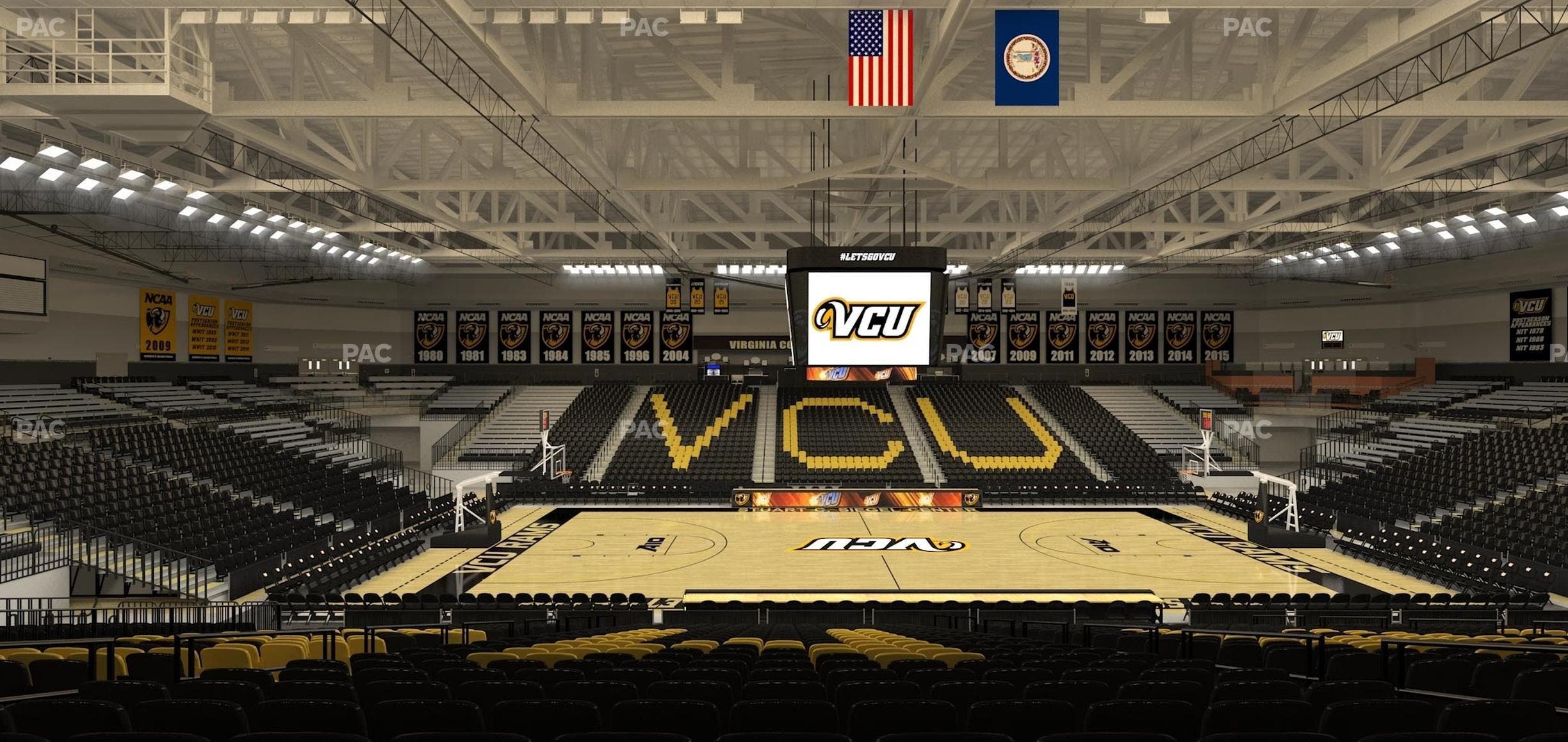 Stuart C. Siegel Center - Section 6 Seat View