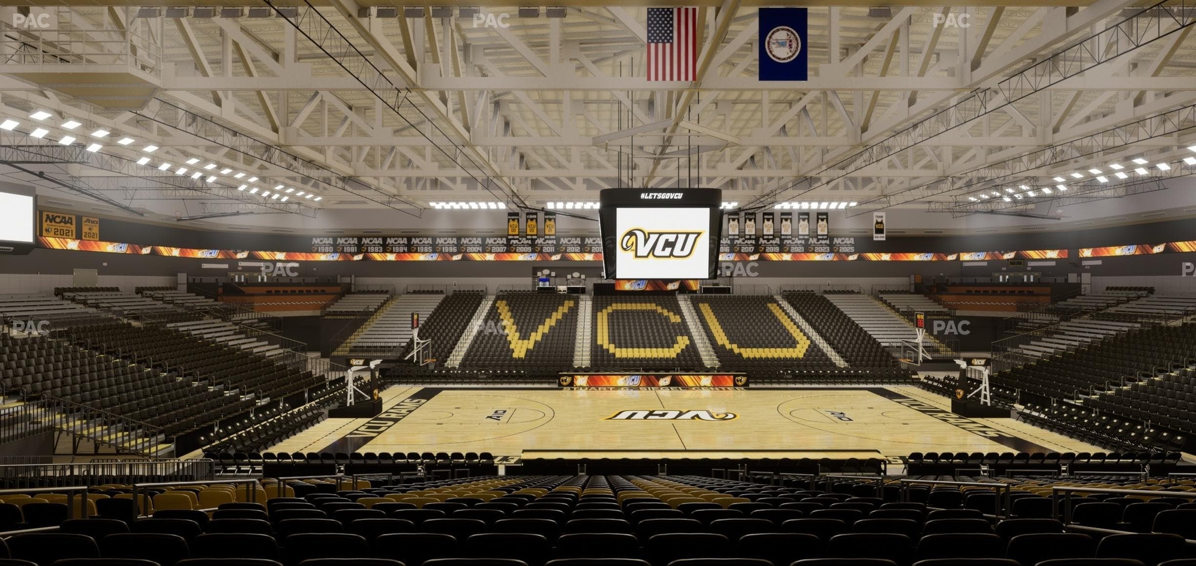 Stuart C. Siegel Center - Section 6 Seat View