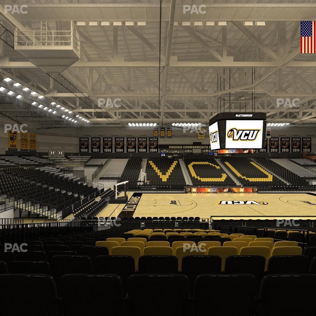Stuart C. Siegel Center - Section 7 Seat View