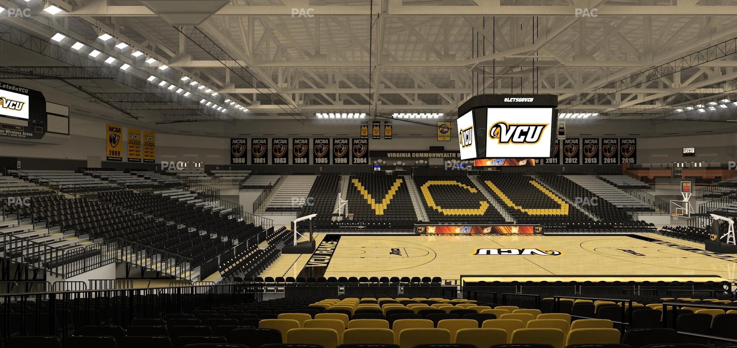 Stuart C. Siegel Center - Section 7 Seat View