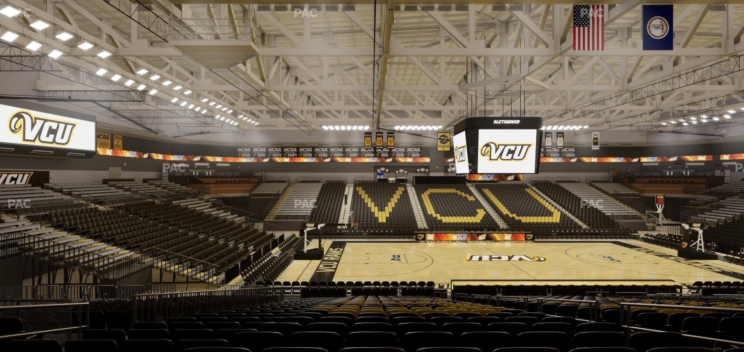 Stuart C. Siegel Center - Section 7 Seat View