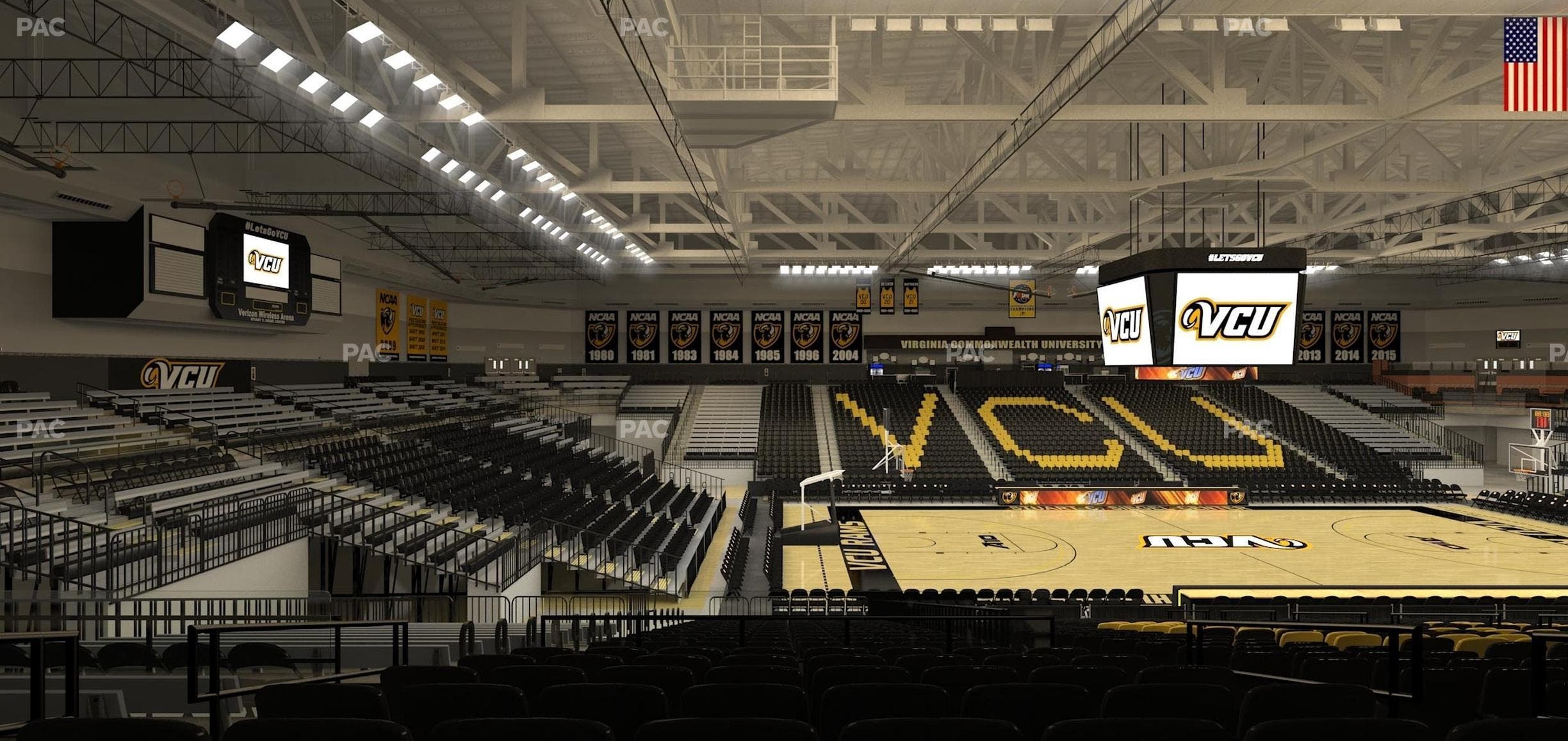 Stuart C. Siegel Center - Section 8 Seat View