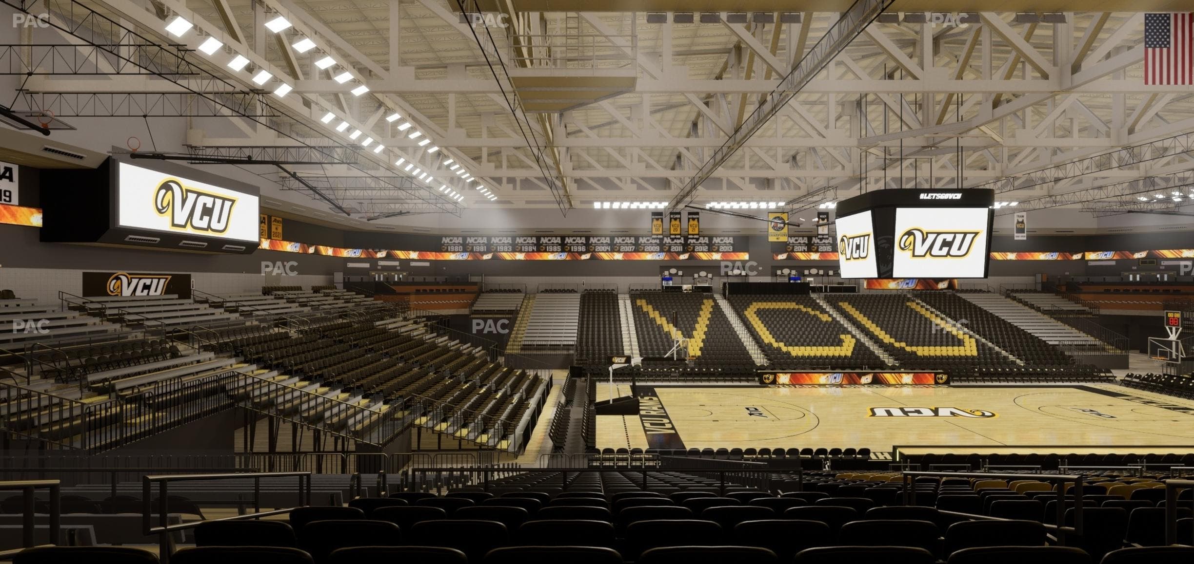 Stuart C. Siegel Center - Section 8 Seat View