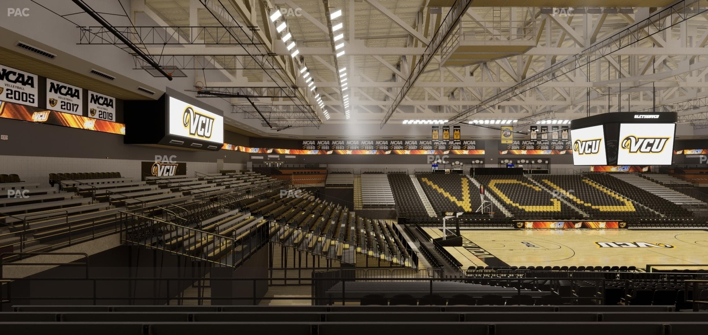 Stuart C. Siegel Center - Section 9 Seat View