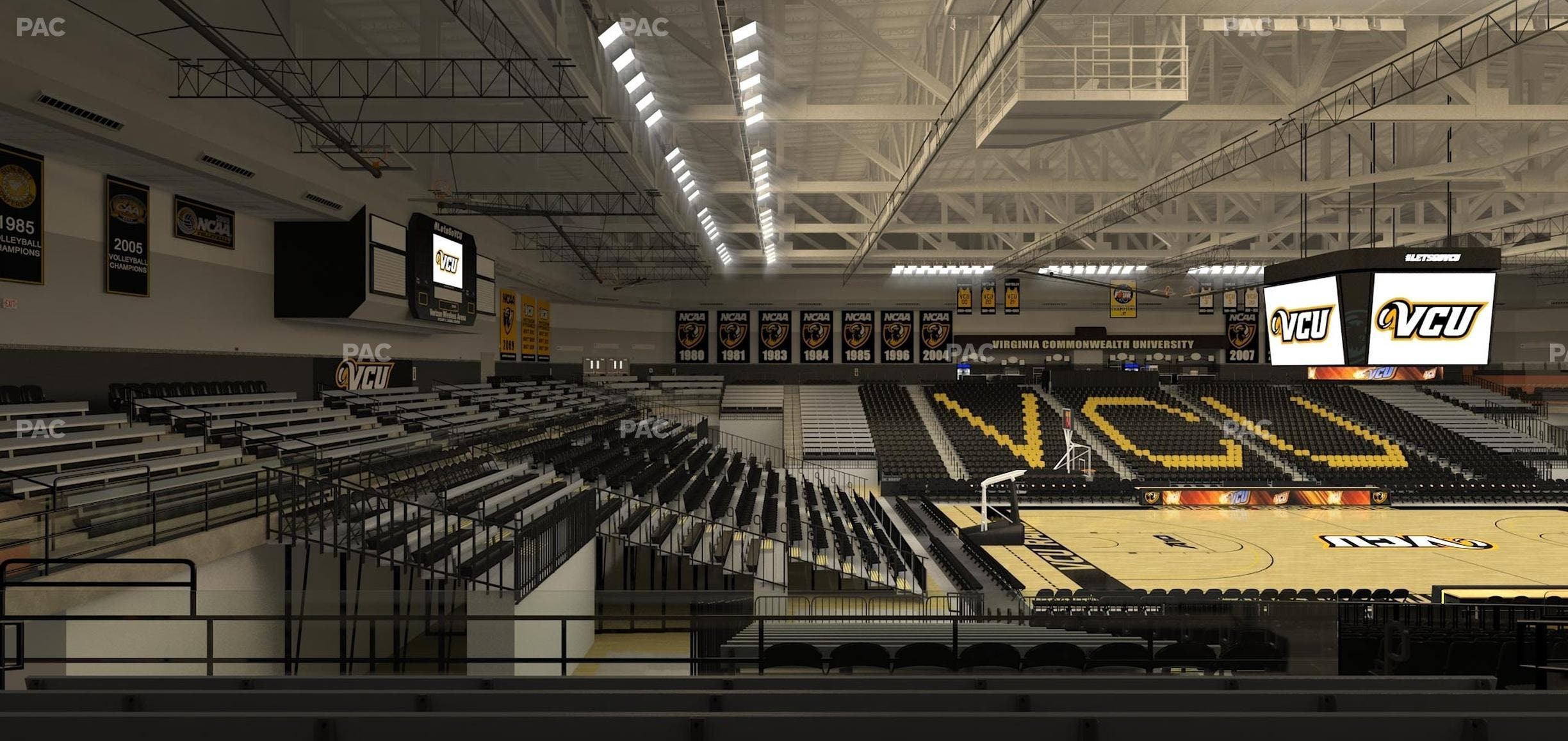 Stuart C. Siegel Center - Section 9 Seat View