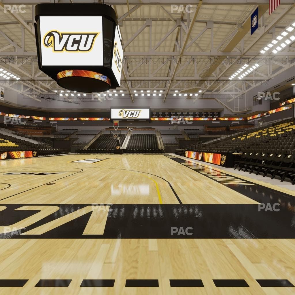 Stuart C. Siegel Center - Section Floor 14 Seat View